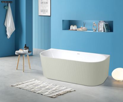  Зображення Ванна акрилова DP ENGEY PISTACHIO color  -1700*800*590 